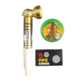 Pipa Glass & Wood con Mini Grinder